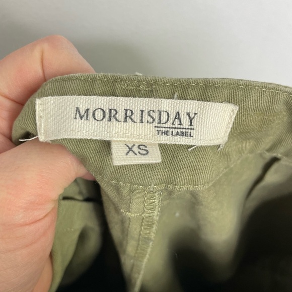 MORRISDAY the label cargo pockets khaki pants - Picture 6 of 9